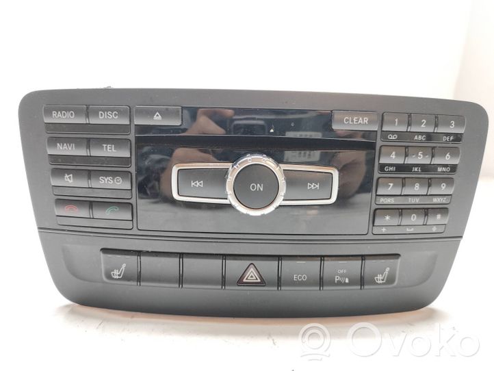 Mercedes-Benz B W246 W242 Radio/CD/DVD/GPS-pääyksikkö A2469003805