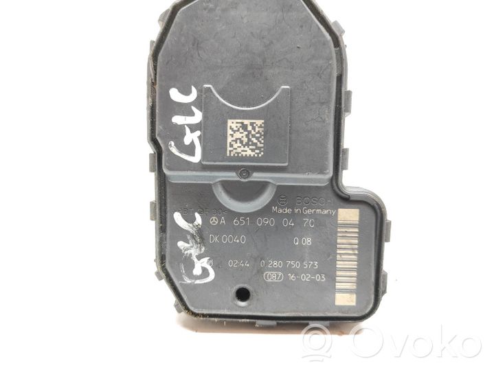 Mercedes-Benz B W246 W242 Boîtier de papillon électrique A6510900470