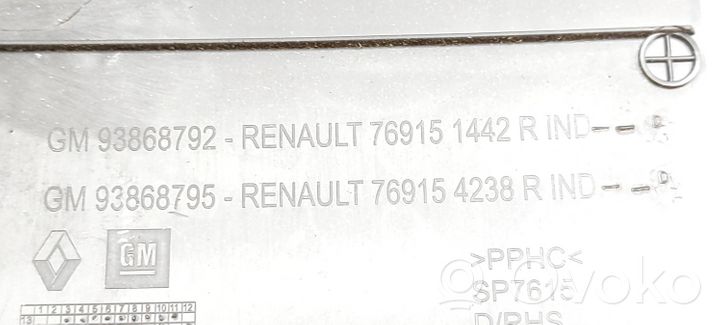 Renault Trafic III (X82) B-pilarin verhoilu (alaosa) 93868792