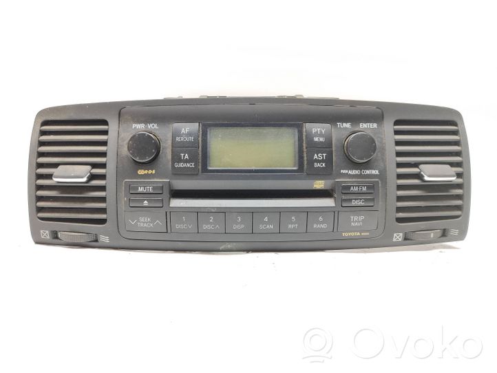 Toyota Corolla Verso AR10 Panel / Radioodtwarzacz CD/DVD/GPS 8612002380