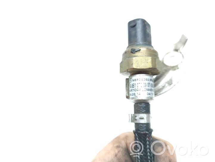 Mercedes-Benz GL X164 Sensor de presión de combustible A6510703981