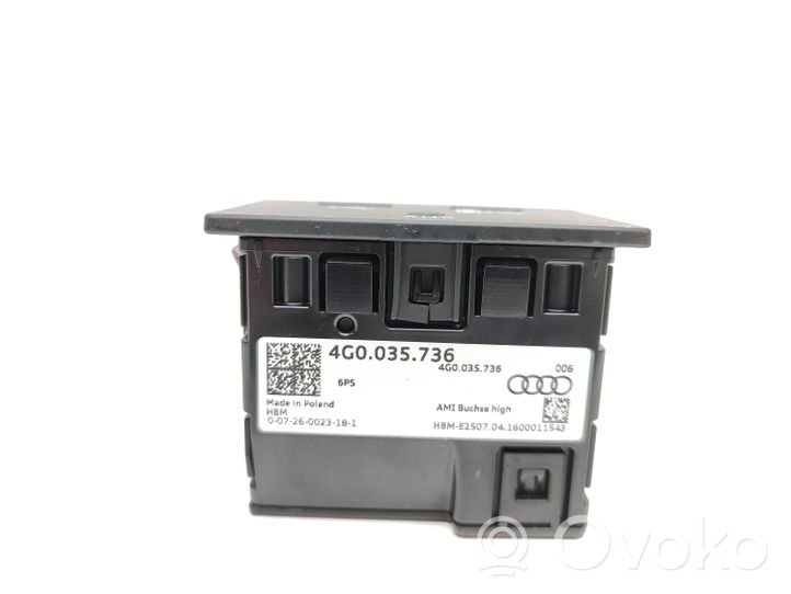 Audi A6 C7 USB jungtis 4G0035736