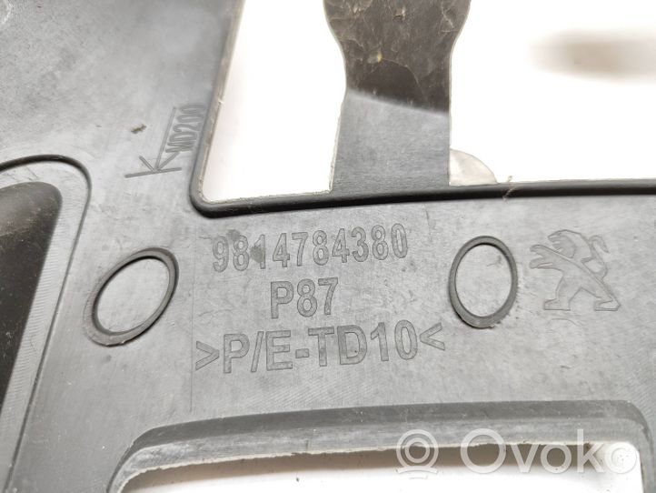 Peugeot 5008 II Uchwyt / Mocowanie zderzaka przedniego 9814784380