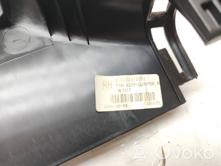 Hyundai i30 Rivestimento del pannello della portiera posteriore 85520A6700RY