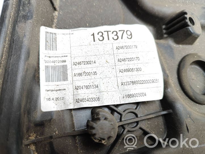 Mercedes-Benz B W246 W242 Priekinis el. lango pakėlimo mechanizmas be varikliuko A2467200179