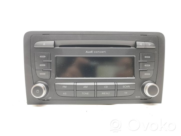 Audi A3 S3 A3 Sportback 8P Radio / CD/DVD atskaņotājs / navigācija 8P0035186AB