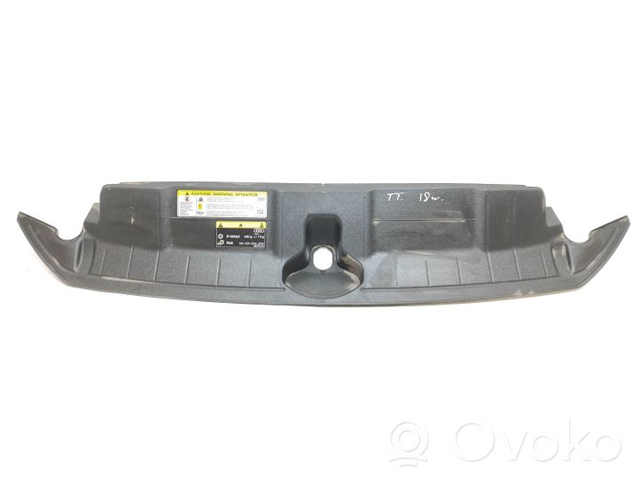 Audi TT TTS RS Mk3 8S Rivestimento della modanatura della chiusura del vano motore/cofano 8S0807081