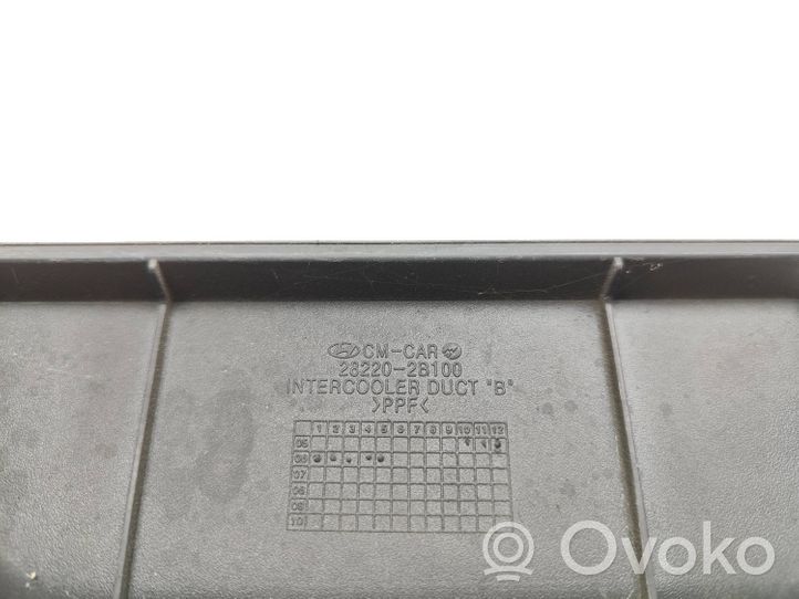 Hyundai Santa Fe Część rury dolotu powietrza 282202B100