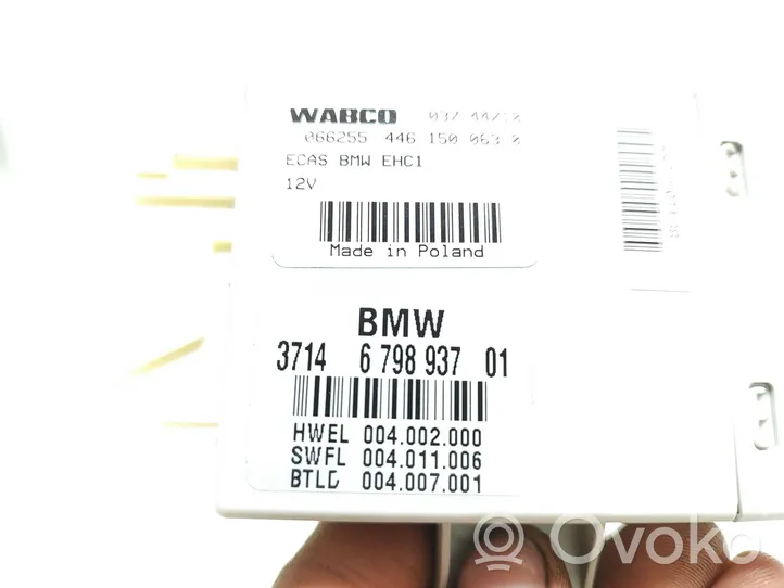 BMW 5 F10 F11 Oro pakabos valdymo blokas (galinės) 6798937