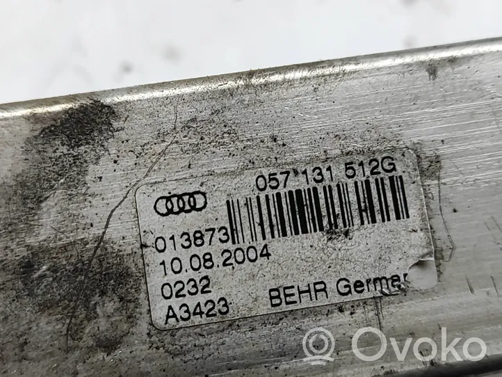 Audi A8 S8 D3 4E Refroidisseur de vanne EGR 057131512G