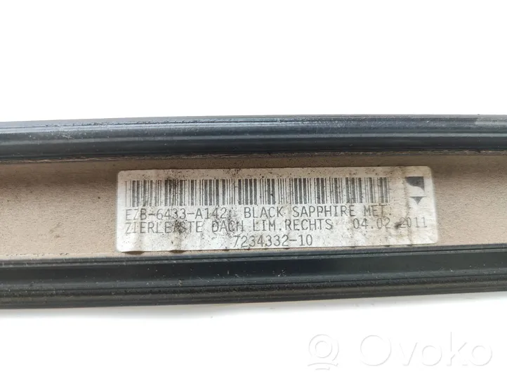 BMW 5 F10 F11 Dachzierleiste 7234332