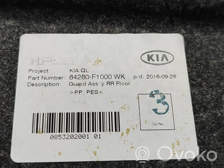 KIA Sportage Vitre de fenêtre porte arrière 84280F1000