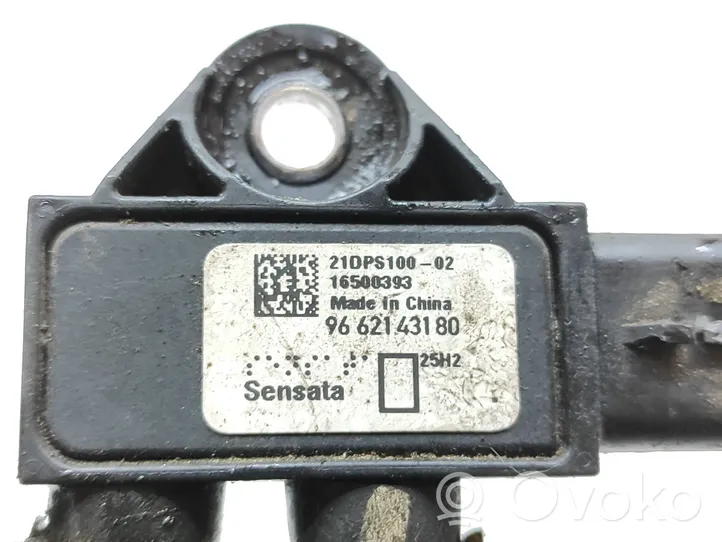 Citroen DS5 Sensore di pressione dei gas di scarico 9662143180