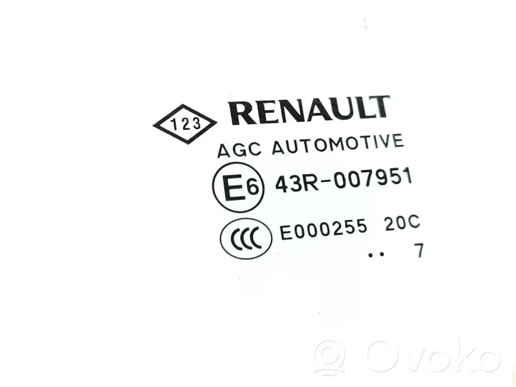 Renault Megane IV Vitre de fenêtre porte arrière 43R007951