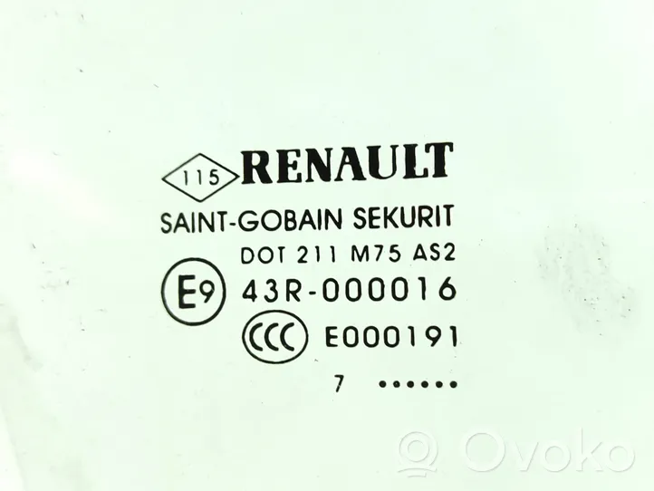 Renault Megane IV Etuoven ikkunalasi, neliovinen malli 43R000016