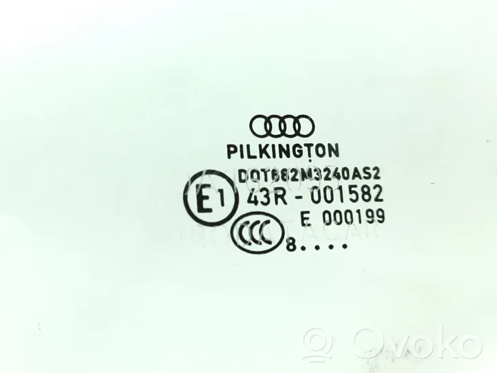 Audi A4 S4 B8 8K Front door window glass four-door 43R001582