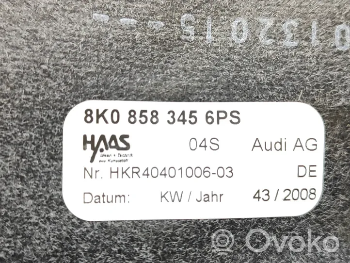 Audi A4 S4 B8 8K Elementy poszycia kolumny kierowniczej 8K0858345