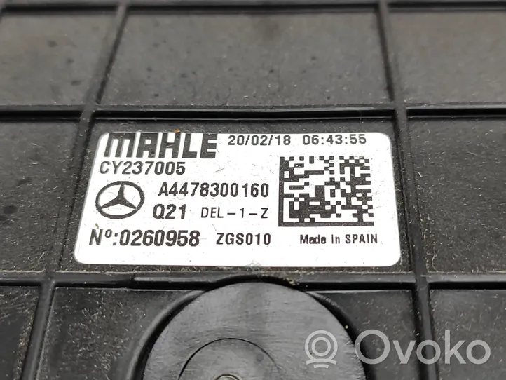 Mercedes-Benz Vito Viano W447 Nagrzewnica / Komplet A4478300160