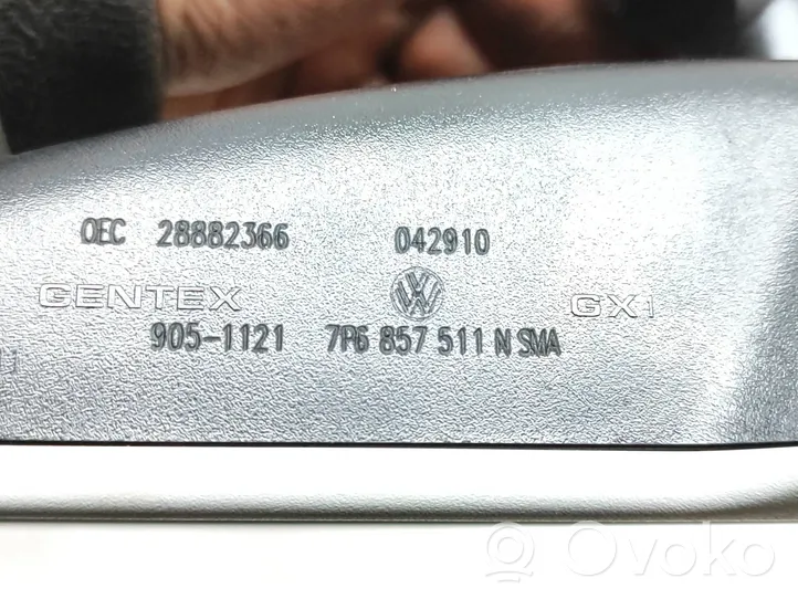 Volkswagen Touareg II Зеркало заднего вида (в салоне) 7P6857511N