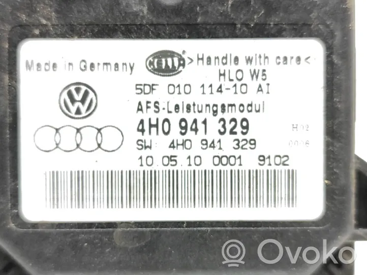 Volkswagen Touareg II Unité de commande / module Xénon 4H0941329