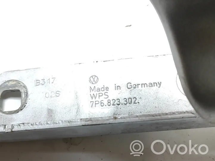 Volkswagen Touareg II Cerniere del vano motore/cofano 7P6823302