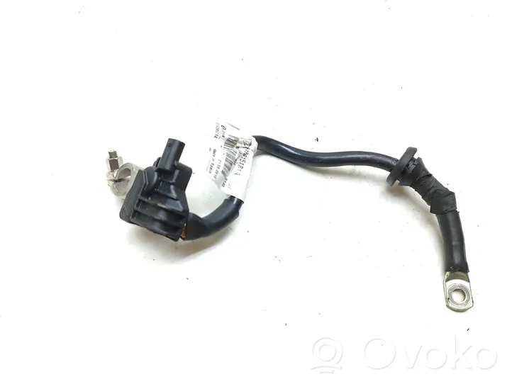 Volkswagen Touareg II Negative earth cable (battery) 7P0915181A