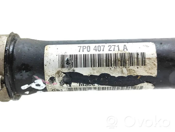 Volkswagen Touareg II Front driveshaft 7P0407271A