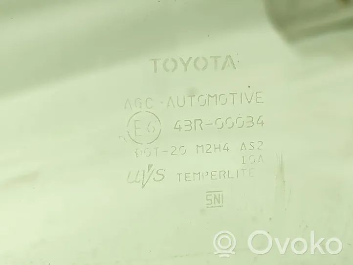 Toyota RAV 4 (XA50) Vetro del finestrino della portiera anteriore - quattro porte 43R00034