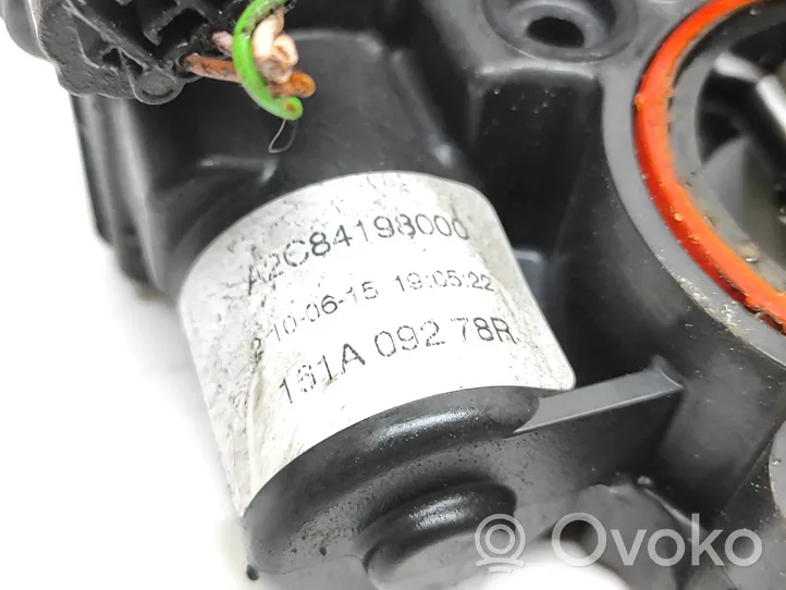 Renault Kadjar Throttle valve 151A09278R