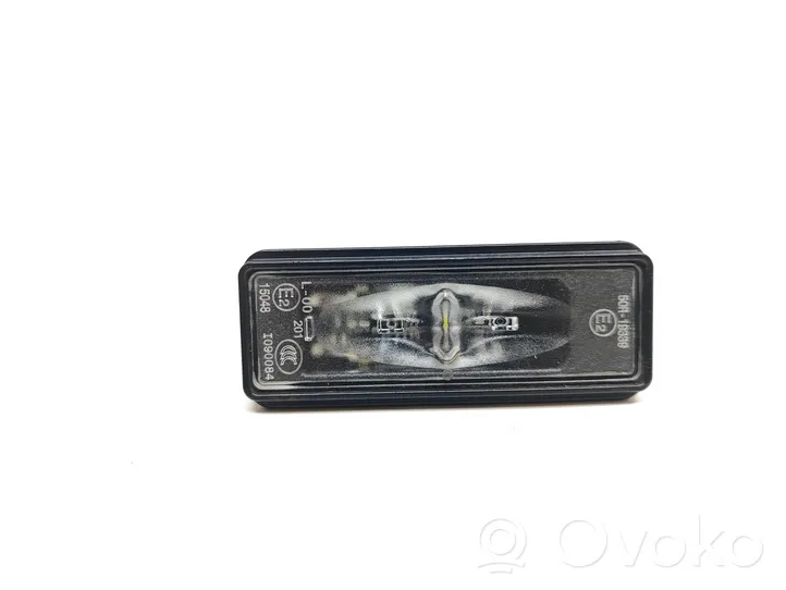 Peugeot 3008 II Lampa oświetlenia tylnej tablicy rejestracyjnej 9615226680