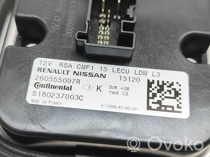 Renault Kadjar Ajovalojen virranrajoitinmoduuli Xenon 260555097R