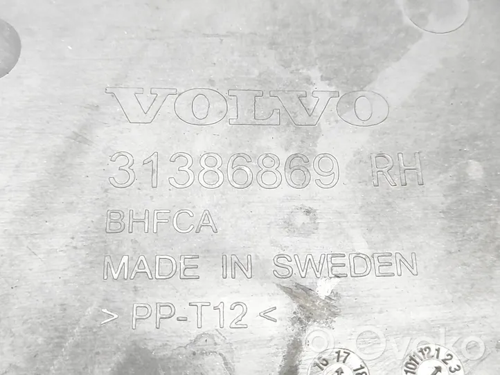 Volvo S90, V90 Konepellin lukituksen muotolista 31386869
