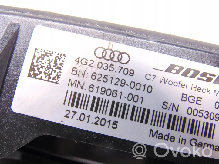 Audi A6 S6 C7 4G Enceinte subwoofer 4G2035709