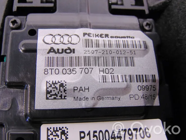 Audi A4 S4 B8 8K Puhelimen käyttöyksikkö/-moduuli 8T0035707