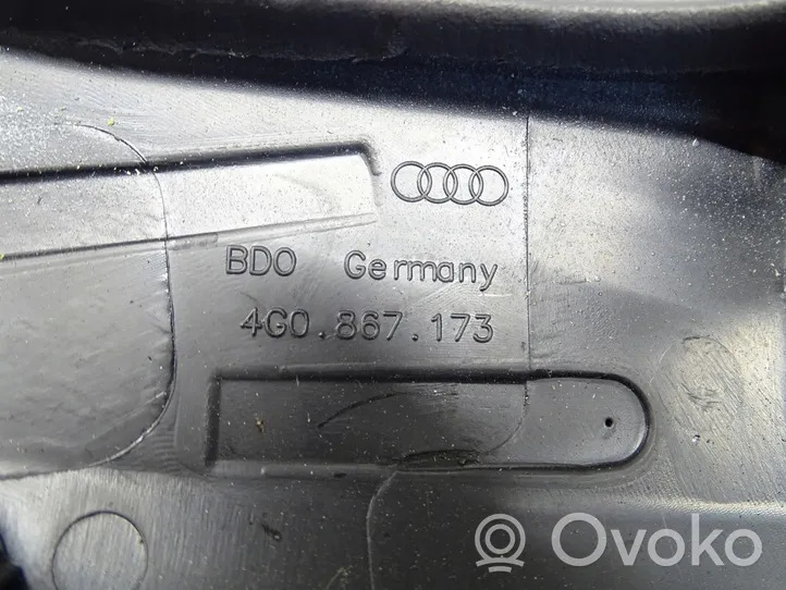 Audi A6 S6 C7 4G Rivestimento della maniglia interna per portiera anteriore 4G0867173