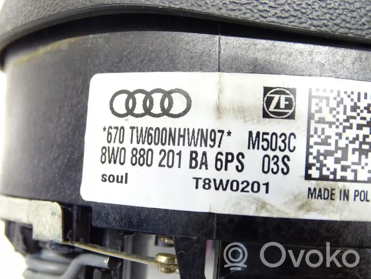 Audi A4 S4 B9 8W Ohjauspyörän turvatyyny 8W0880201BA