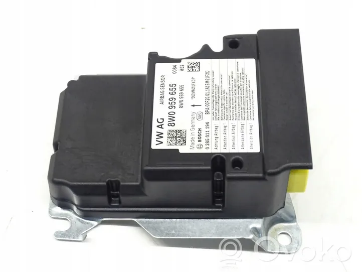 Audi A4 S4 B9 8W Turvatyynyn ohjainlaite/moduuli 8W0959655