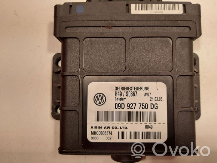 Volkswagen Touareg I Pavarų dėžės valdymo blokas 09D927750DG