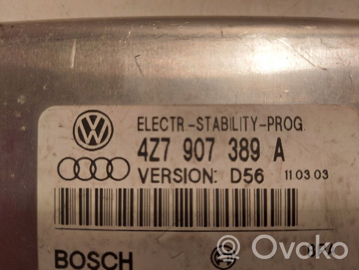Audi A6 S6 C5 4B Moduł / Sterownik ESP 4Z7907389A
