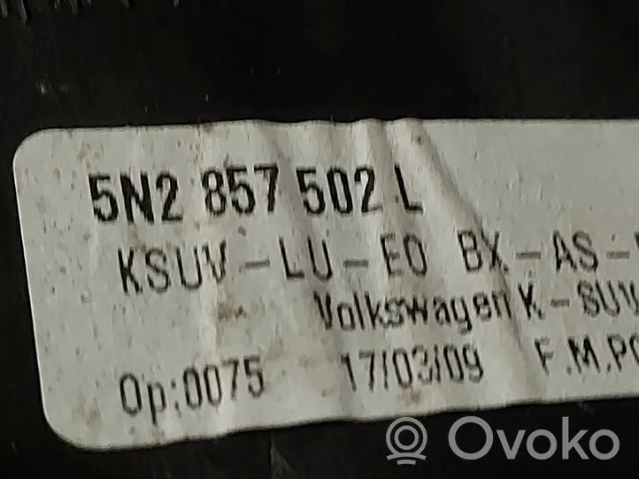 Volkswagen Tiguan Etuoven sähköinen sivupeili 5N2857502L