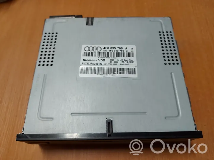 Audi A6 S6 C6 4F CD/DVD-vaihdin 4F0035769A