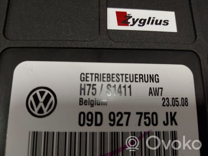 Volkswagen Touareg I Module de contrôle de boîte de vitesses ECU 09D927750JK