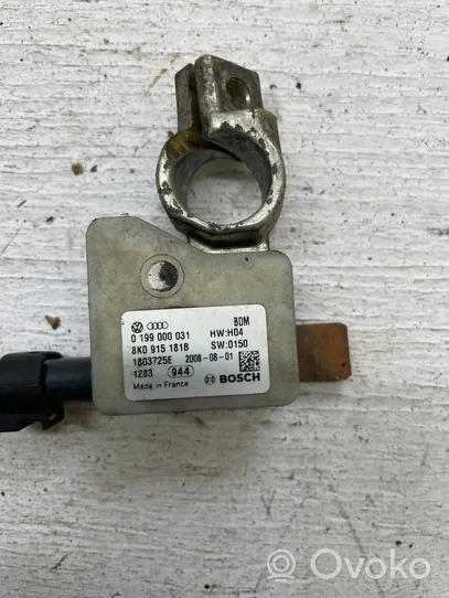 Audi A5 8T 8F Câble négatif masse batterie 8K0915181B