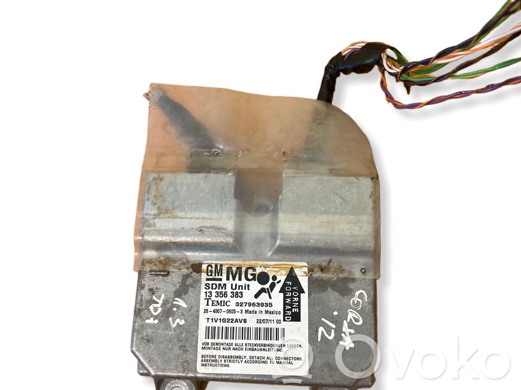 Opel Corsa D Airbagsteuergerät 