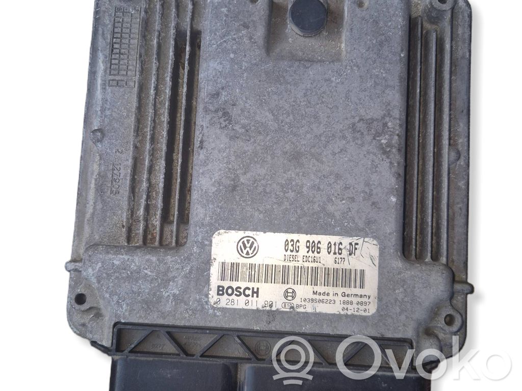 Volkswagen Golf V Engine control unit/module 