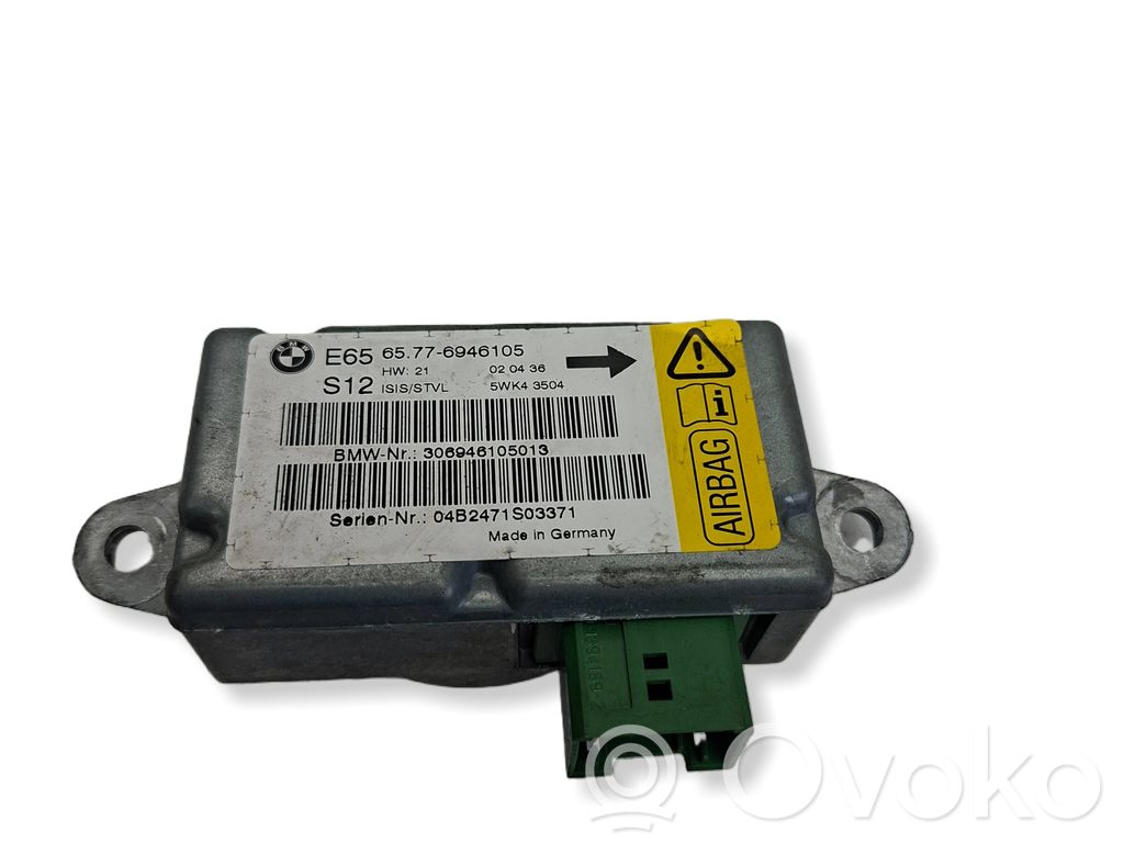 Airbagsensor Crashsensor Drucksensor   6946105,04B2471S03371,306946105013