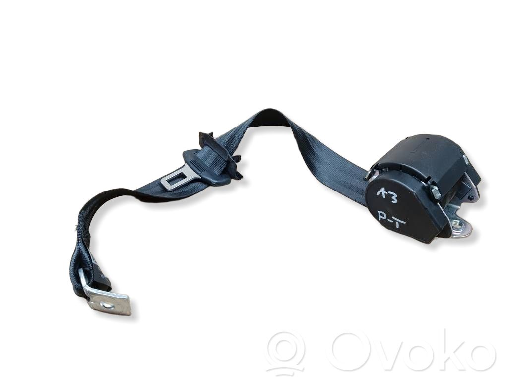 Audi A3 S3 8P Cinturón trasero 