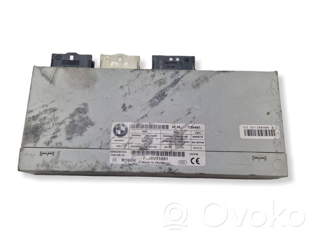 BMW 5 F10 F11 Sterownik / Moduł elektrycznej klapy tylnej / bagażnika 