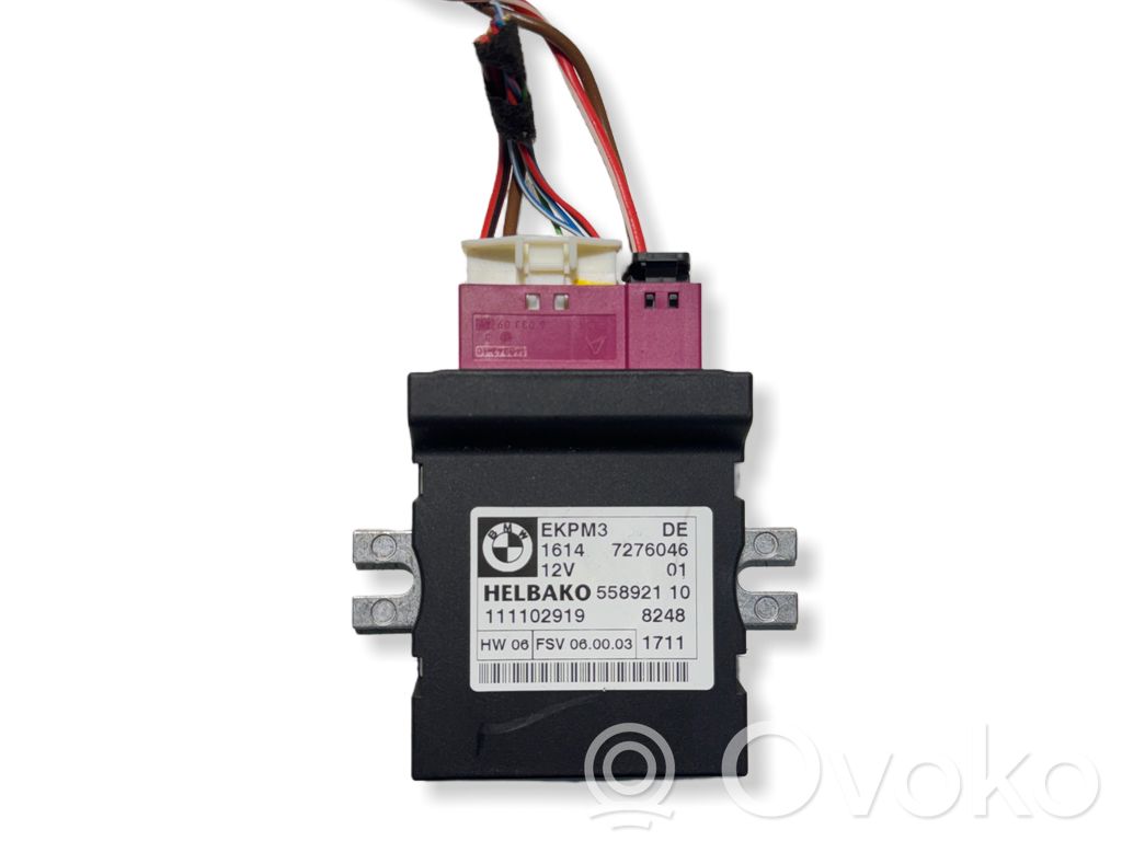 Unité de commande / module de pompe à carburant   7276046,55892110,111102919