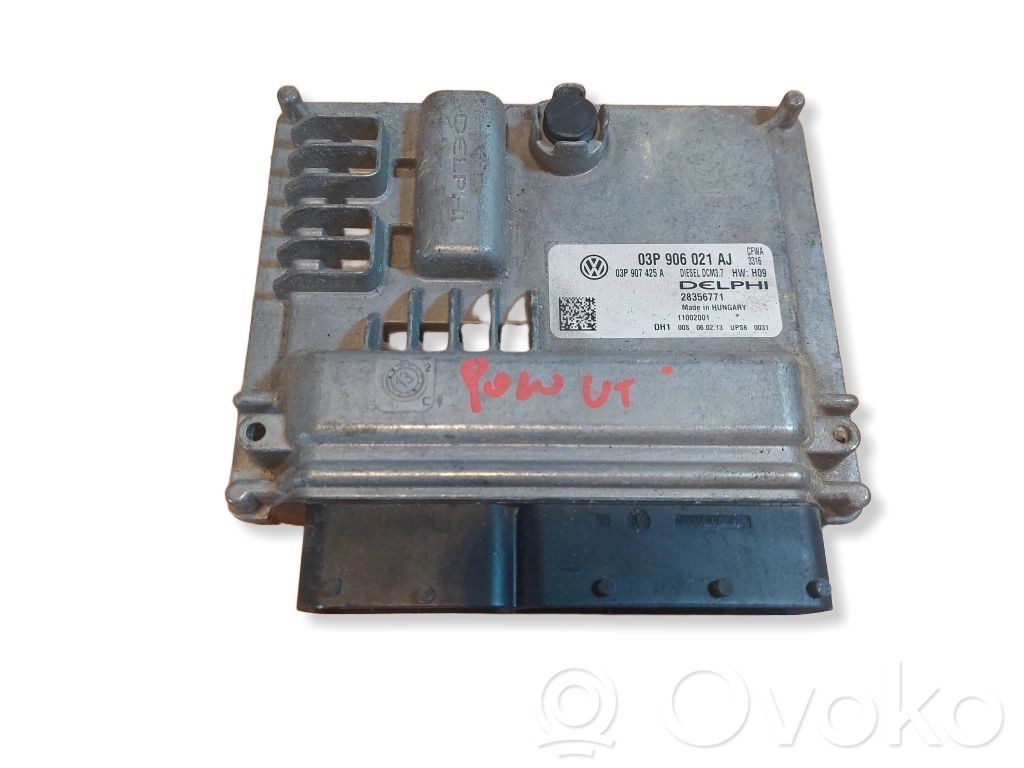 Volkswagen Polo V 6R Komputer / Sterownik ECU silnika 